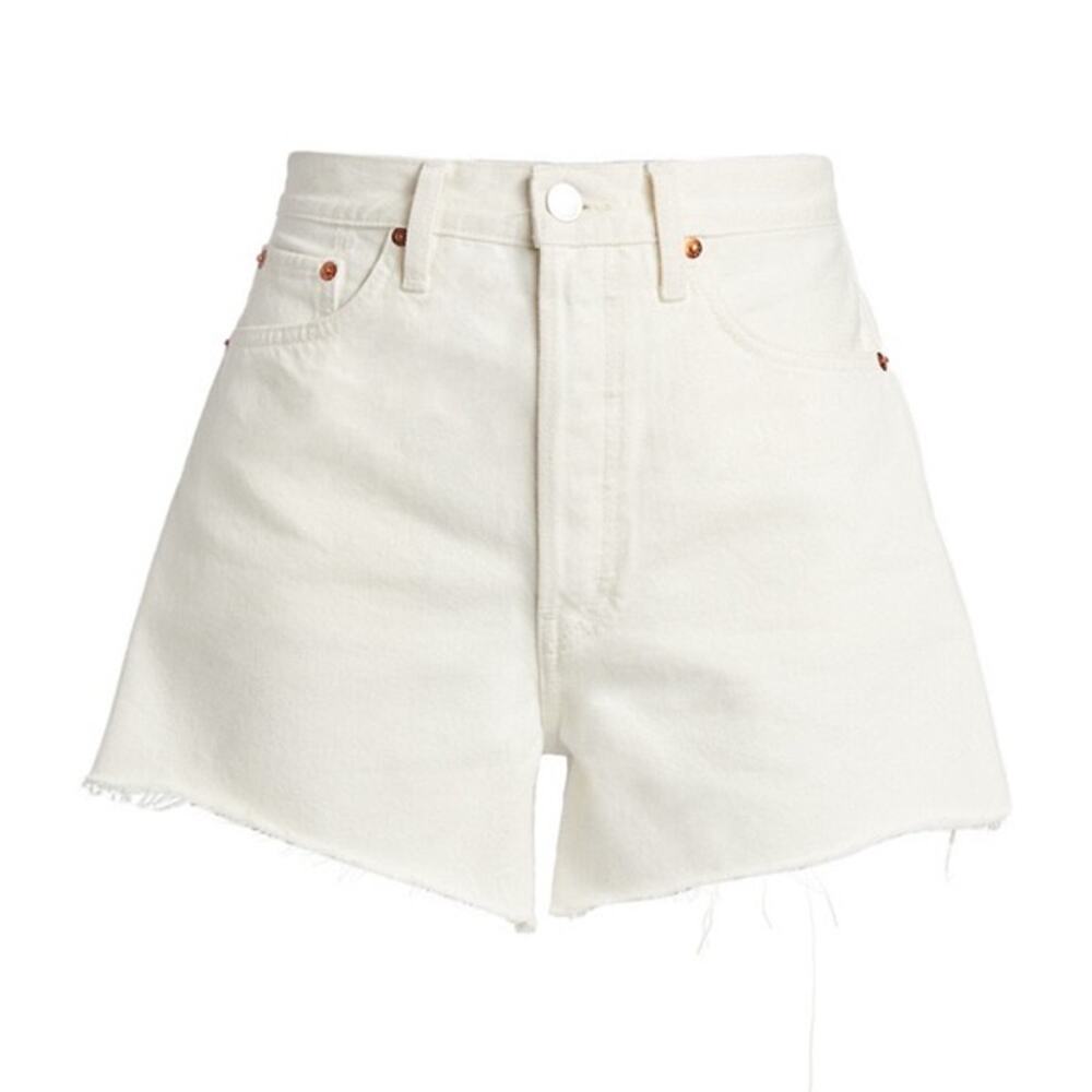 RE/DONE 90s Shorts Vintage White 24